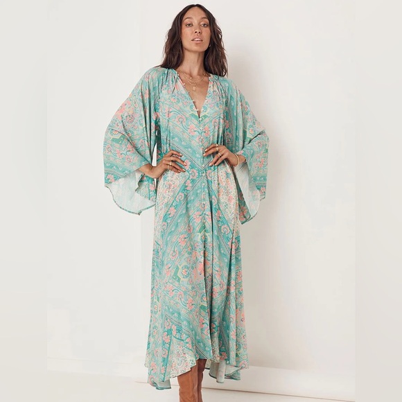 Spell & the Gypsy Collective Farrah Half Moon Gown - Picture 1 of 4